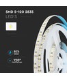 12W/m LED Striplys - Samsung Chip, 12V, 6500K, IP20, 5m/rulle