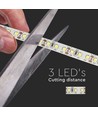 12W/m LED Striplys - Samsung Chip, 12V, 6500K, IP20, 5m/rulle