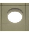10W LED loftlampe med nødlys - IP65, Samsung LED chip, 3 timers batteritid, Ø32cm, bulkhead