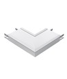 12W L-samling til LED lineær indbygning - Samsung LED chip, 1000lm, 4000K, sølv kabinet