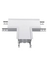 14W T-formet samleledd med Samsung LED chip - 4000K, hvit, til innbyggings-lineær belysning
