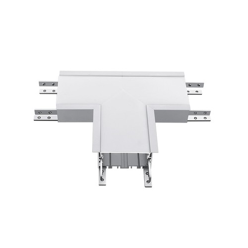 14W T-vormige connector met Samsung chip - 1200lm, 4000K, zilveren behuizing