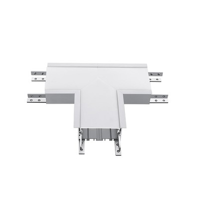 14W T-vormige connector met Samsung chip - 1200lm, 4000K, zilveren behuizing