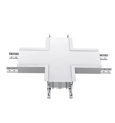 16W X-format skarvdon för linjär belysning - Samsung LED chip, 1600lm, vit stomme, 4000K