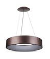 20W LED pendel, Ø45cm - Kaffebrun, 3000K, dimbar, 1,2m wireoppheng