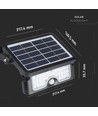 Projecteur Solaire LED 5W - 4000K