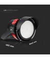 500W LED Sport schijnwerper, 135lm/W - Samsung LED chip, Meanwell driver, IP65, dimbaar, 5000K