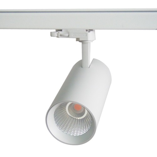 30W 3-faset RA90 Skinnespot - 130lm/w, 3900lm, Hvid, Flicker free