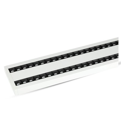 Suspension LED linéaire 60W, puce Samsung - 110lm/W, UGR