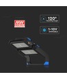 500W LED projektør, dæmpbar - Samsung LED chip, Meanwell driver, IP65, 4000K, 120lm/W