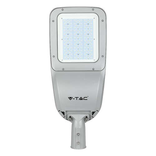 Lampadaire LED 120W - 130lm/W, IP65, puce LED Samsung, Driver Inventronics, gris