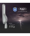 Lampadaire LED 120W - 130lm/W, IP65, puce LED Samsung, Driver Inventronics, gris