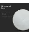 PC Cover voor Highbay en breedstraler - 120°, stofdicht, past op 150W/200W modellen