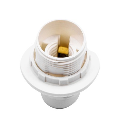 E14 fatning - Hvit, IP20 innendørs