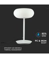 Lampe de table design LED 25W avec gradation tactile - 3000K, 2550lm, IP20, design moderne