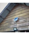 Projecteur LED solaire Solara 35W - IP65, noir, télécommande