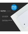 Capteur micro-ondes mural - Blanc, pour encastrement, max 300W