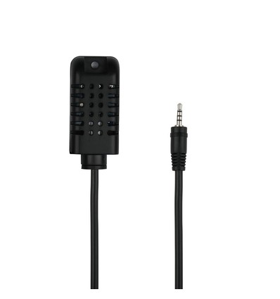 Temperatuur- en vochtigheidssensor - Zwart, IP20, voor VT-5145, eWeLink compatibel, binnenshuis