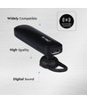 Casque Bluetooth, in-ear - Noir, 70mAh, 4-6 heures d'autonomie, micro à réduction de bruit