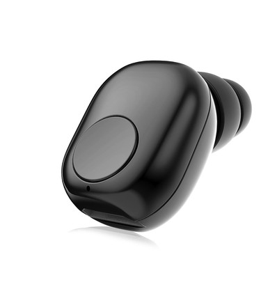 Bluetooth earbuds met microfoon - Zwart, 10m bereik, tot 3 uur speeltijd