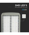 Lampadaire LED 100W, 140lm/W - Samsung LED chip, driver Inventronics dimmable, IP65, IK08, 5 ans de garantie