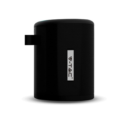 Enceinte Bluetooth portable 5W - Noir, batterie 1500mAh, TWS, micro intégré, carte TF, DC 5V