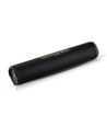 Enceinte Bluetooth portable avec finition tissu - 2x3W, noir, radio FM, USB/TF, TWS, rechargeable, 39,4cm de long