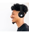 Bluetooth trådlösa hörlurar, svart - 500mAh batteri, upp till 12 timmars speltid, vikbar design, AUX/Micro SD-ingång