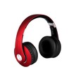 Bluetooth draadloze hoofdtelefoon - Rood, tot 12 uur speeltijd, Micro SD en AUX ingang