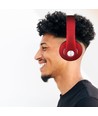 Bluetooth trådløse hodetelefoner - Rød, opptil 12 timers spilletid, Micro SD og AUX inngang