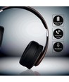 Casque Bluetooth sans fil avec arceau réglable - 12 heures d'autonomie, marron