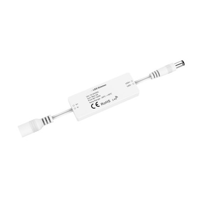 Mini contrôleur LEDlife rWave - 12V (60W), 24V (120W), avec connecteur DC