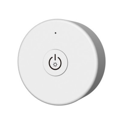 LEDlife rWave ronde mini afstandsbediening - 1 zone, incl. magneethouder