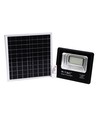 20W zonne-energie LED breedstraler - 1650lm, IP65, 6000K, zwart, incl. zonnepaneel en afstandsbediening