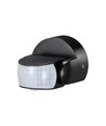 Infrarood bewegingssensor - IP65 buiten, zwart, 180°/360° detectie, max 600W LED