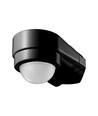 Sensor voor huishoek, zwart, bewegingssensor - verstelbaar, hoekmontage, IP65 (max: 600W LED)