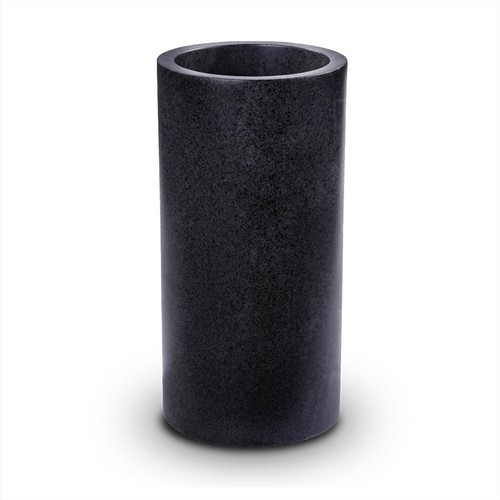 GU10 betong vägglampa med upp/ned ljus - Rund, mörkgrå, IP20 inomhus, utan ljuskälla