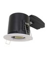 Spot encastrable coupe-feu GU10 - Blanc, twist & lock, 30/60/90 min