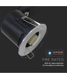 GU10 Inbouwspot - Brandveilig, Kantel- en vergrendelbaar, Dikke behuizing, Chroom