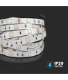 10m 4,8W/m RGB strip set - 12V DC, IP20, incl. afstandsbediening en voeding (2x5m)