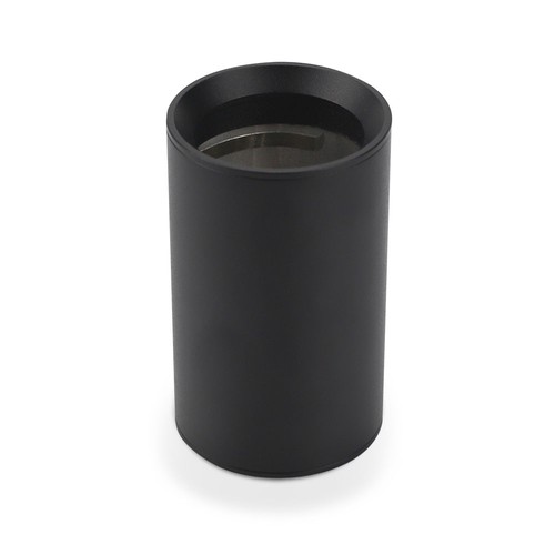 GU10 påbygningsspot - Sort, rund, aluminium, IP20, uden lyskilde