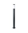 V-Tac Grijze tuinlamp, roestvrij - 110 cm, IP44 buiten, E27 fitting, zonder lichtbron