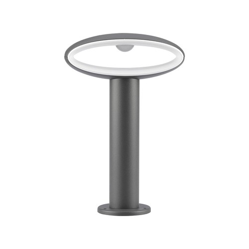 LED Pollare 30 cm 9W IP54 Mörkgrå - 230V, 4000K, inkl. ljuskälla