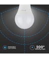 Ampoule LED E27 12W dimmable - A60, puce LED Samsung