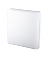 25W LED loftslampe, Samsung LED chip - 300x300mm, IP44, IK08, hvid kant, 3000K