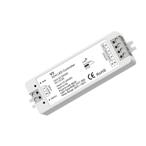 Contrôleur LEDlife rWave RGB - 12V (144W), 24V (288W)