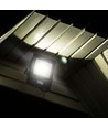 30W LED projektør med sensor - Samsung LED chip, IP65, sort, slim, udendørs