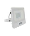 Projecteur LED 20W avec détecteur, puce Samsung LED - 4000K, blanc, IP65, détecteur PIR, extérieur
