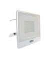 50W breedstraler - PIR-sensor, Samsung-chip, 1m kabel, 4000K, witte behuizing, werklamp