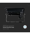 Projecteur LED 30W, Samsung LED chip - IP65, blanc froid, noir, boîte de jonction intégrée, extérieur